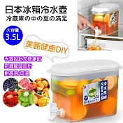 【JAR嚴選】冷水壺 外銷日本冰箱抗菌冷水壺3.5L