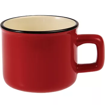 《Rex LONDON》陶製濃縮咖啡杯(紅120ml) | 義式咖啡杯 午茶杯