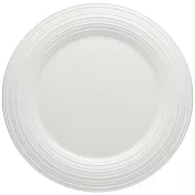 《CreativeTops》漣漪陶餐淺盤(白22cm) | 餐具 器皿 盤子