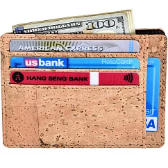 《Kinzd》防盜L型證件卡夾(木紋) | 卡片夾 識別證夾 名片夾 RFID辨識