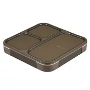 CB Japan 時尚巴黎系列抗菌纖細餐盒800ml 深棕