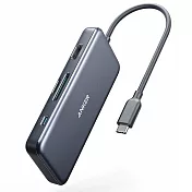 ANKER  A8346 七合一 USB-C 集線器 支援4K高清 黑色