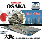 4D 立體城市拼圖 - 大阪 1290 片 +