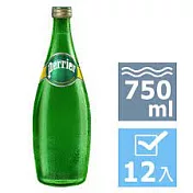 【法國Perrier】沛綠雅 氣泡天然礦泉水(750mlx12入)