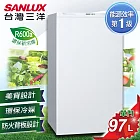 SANLUX 台灣三洋 97公升1級能效定頻單門小冰箱 SR-C97A1