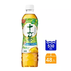 【ASAHI朝日】十六茶 零咖啡因複方茶530ml(48入)