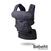 Bebefit S7 旗艦款 智能嬰兒揹帶｜首創折疊腰凳 2合1 7大升級 午夜藍