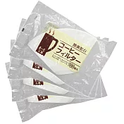 日本KANAE 梯型漂白103濾紙400枚入