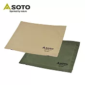 日本SOTO 摺疊桌2用收納套/桌套 卡其色 ST-6302TP