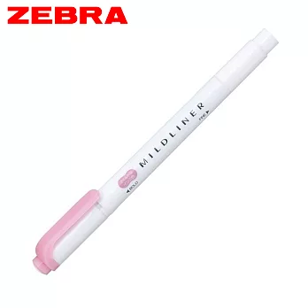 ZEBRA MILDLINER WKT7 雙頭柔性螢光筆 粉紅