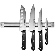 《IBILI》磁吸刀架(霧銀34.6cm) | 刀座 刀具收納