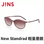 JINS&SUN New Standrad 輕量墨鏡(ALUF21S100) 酒紅色