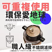 【DR.Story】日本熱銷專利重複使用手沖濾掛咖啡器