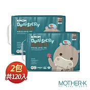 韓國K-MOM 頂級超薄瞬吸紙尿布-M(60片) 2包(箱購)