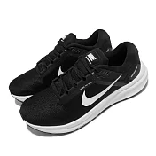 Nike 慢跑鞋 Zoom Structure 24 女鞋 輕量 透氣 舒適 避震 路跑 健身 黑 白 DA8570-001 23cm BLACK/WHITE
