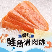 【愛上新鮮】鮮凍智利鮭魚清肉排8包組(180g±10%/包)