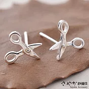 【Sayaka紗彌佳】個性甜美風格迷你小剪刀造型耳環 -單一色系
