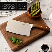 美國GrandTies 1.4116高碳不鏽鋼切剁二用刀菜刀/剁刀(GT101100001)BOSCO系列中式主廚刀