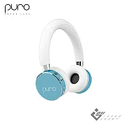Puro BT2200s 無線兒童耳機 -薄荷藍