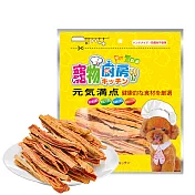 寵物廚房-寵物零食-訓練獎勵點心-鱈魚雞肉Q條PK-020《台灣製造》