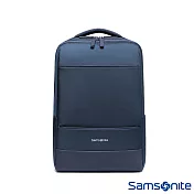 Samsonite新秀麗 CAPER防潑耐磨商務大容量筆電後背包 14＂(海軍藍)
