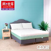【床的世界】QQ眠 標準單人獨立筒床墊 3.5 x 6.2 尺