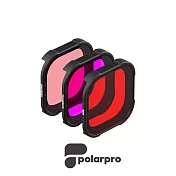 【PolarPro】GoPro Hero9 「潛水大師」三合一濾鏡 (★ Hero9 原廠防水殼適用) 原廠公司貨