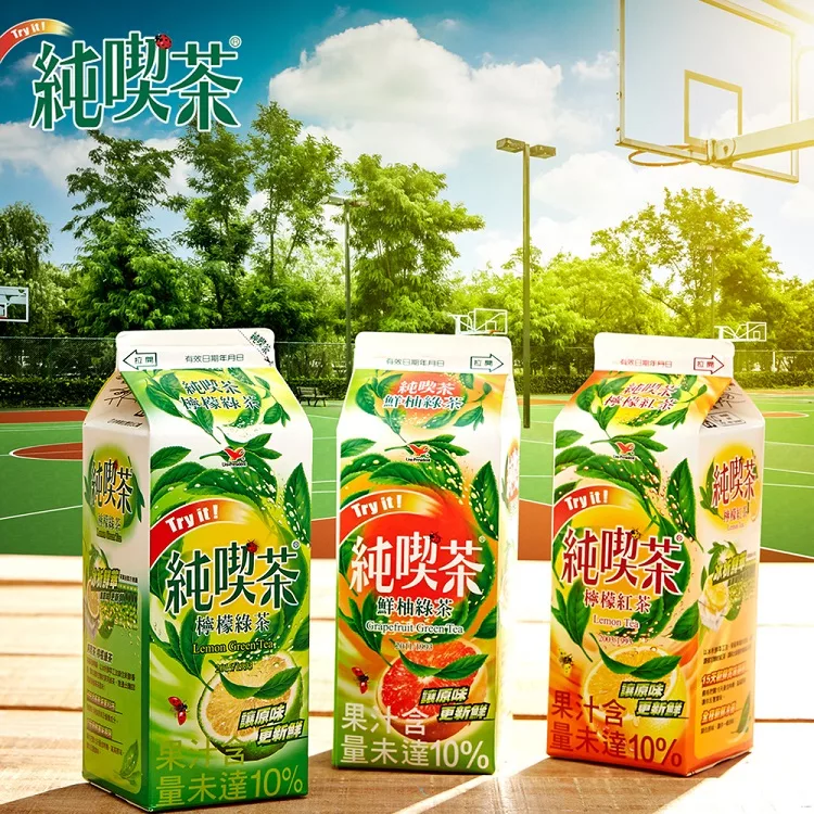 博客來 純喫茶650ml 6入果茶組 檸檬紅茶 2 檸檬綠茶 2 鮮柚綠茶 2