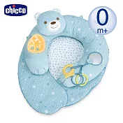 chicco-四合一晚安熊聲光遊戲墊 -粉藍