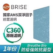 BRISE Breathe Bio C360強效抗菌前置濾網