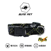 ELITE PET FLASH系列 頸圈 XS 黑黃