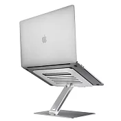 Jokitech 摺疊式筆電架 平板架 升降筆電架 筆電散熱架 Macbook支架 Macbook增高架 銀色
