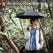 AMVEL HeatBlock × CORDURA® Fabric 全天候超輕折疊傘 Black 曜石黑