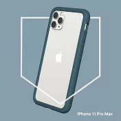 犀牛盾 iPhone 11 Pro Max (6.5吋) CrashGuard NX模組化防摔邊框殼 暗夜綠