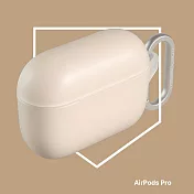犀牛盾 Airpods Pro 防摔保護套(含扣環) 奶茶色
