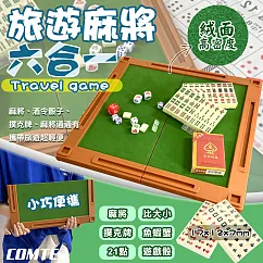 【COMET】六合一旅遊麻將遊戲組(TSS─01)
