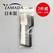 日本製【Yamada】簡約色系叉子組8入 2件組