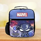 【Marvel 漫威復Q版系列】MarvelQ版餐袋/野餐袋/保冰保溫袋 藍灰色 黑豹