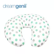 Dreamgenii 英國夢妮 多功能哺乳枕 - 綠灰點點