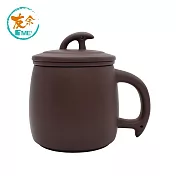 友余紫砂茶杯連茶隔350毫升(紫泥)