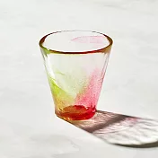日本富硝子 - 手作夏日六角冰晶杯 - 蘋果糖 (170ml)