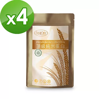 樸優樂活 頂級純米蛋白(200g/包)*4包-無添加純素優蛋白(原味)