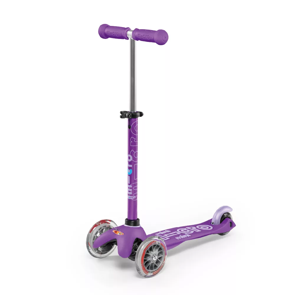 【Micro 滑板車】Mini Deluxe 兒童滑板車 - 紫色