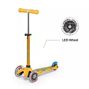 【Micro 滑板車】Mini Deluxe LED發光輪 - 亮麗黃