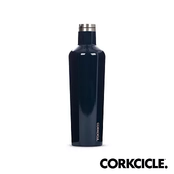 美國CORKCICLE Classic系列三層真空易口瓶/保溫瓶750ml-海軍藍