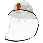O’Pretty 歐沛媞 多功能兒童防護帽防疫面罩-多款可選 蘿蔔布製