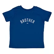 Bob & Blossom Brother藍色棉質短袖T恤 12M 藍色