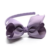 英國Ribbies 蝴蝶結髮圈-粉灰紫