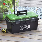【日本JEJ】日本製 490X專業三層分隔式PP手提工具箱