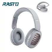 RASTO RS23 藍牙經典復古摺疊耳罩式耳機 灰